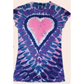 heart tie dye t-shirts