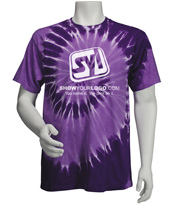 custom tie dye t-shirts