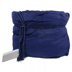 Lambswool Microsherpa Throw Blanket - Cobalt Blue