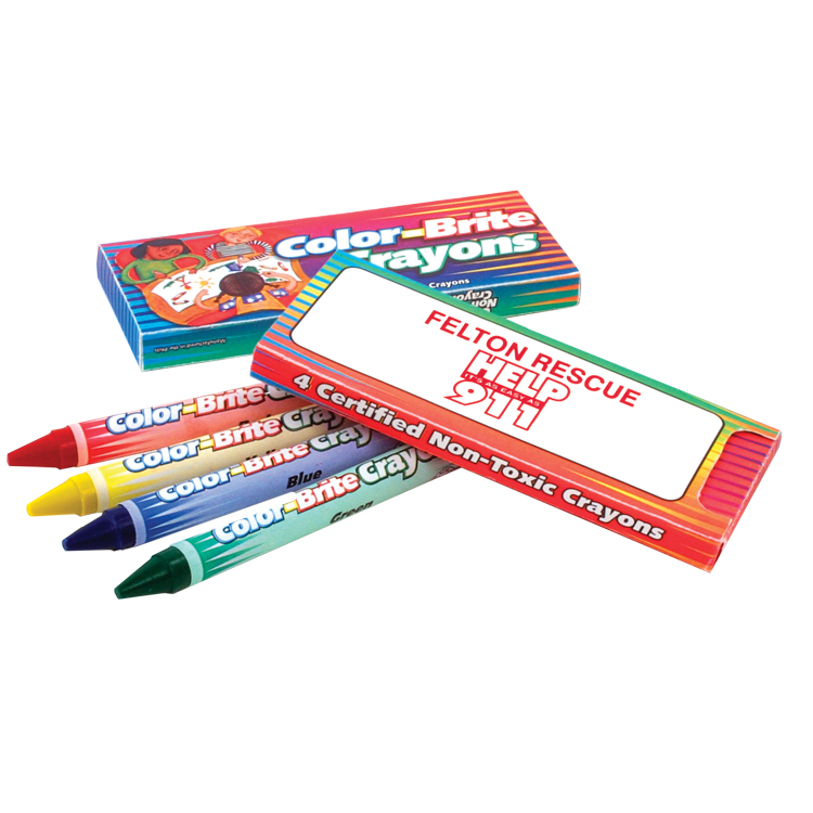 Color-Brite Crayons - 01200-multi