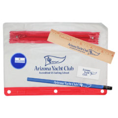 Clear Translucent School Kit - 05020-red