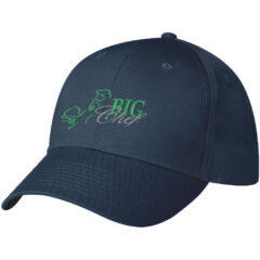 Polyester Cap – 6 Panel - 1006_NAV_Embroidery