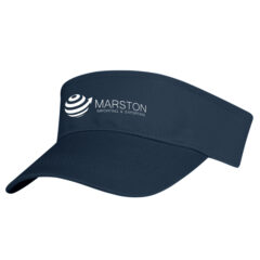 Cotton Twill Visor - 1051_NAV_Silkscreen