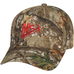 Realtree® And Mossy Oak® Hunter’s Retreat Camouflage Cap - 1060_RTEDGE_Embroidery