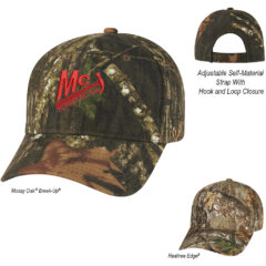 Realtree® And Mossy Oak® Hunter’s Retreat Camouflage Cap - 1060_group