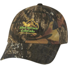 Realtree® And Mossy Oak® Hunter’s Hideaway Camouflage Cap - 1064_MONBU_Embroidery