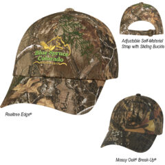 Realtree® And Mossy Oak® Hunter’s Hideaway Camouflage Cap - 1064_group