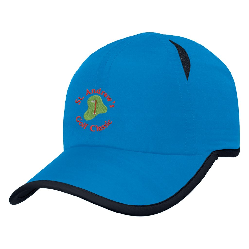Dry Contrasting Cap - 1080_BLUBLK_Embroidery