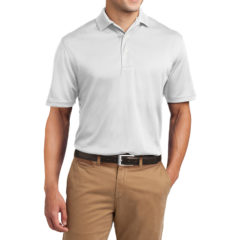 Sport-Tek® Dri-Mesh® Polo - 1128-White-1-K469WhiteModelFront-1200W