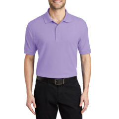 Port Authority® Silk Touch™ Polo - 1225-BrtLvndr-1-K500BrtLvndrModelFront3-1200W