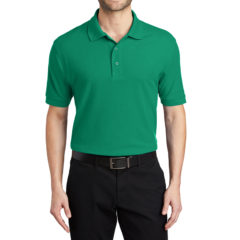 Port Authority® Silk Touch™ Polo - 1225-KellyGreen-1-K500KellyGreenModelFront3-1200W