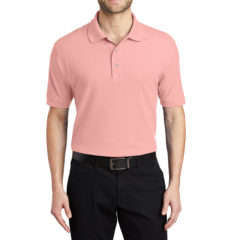 Port Authority® Silk Touch™ Polo - 1225-LightPink-1-K500LightPinkModelFront3-1200W