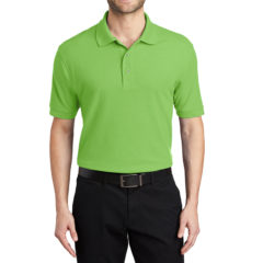 Port Authority® Silk Touch™ Polo - 1225-Lime-1-K500LimeModelFront3-1200W