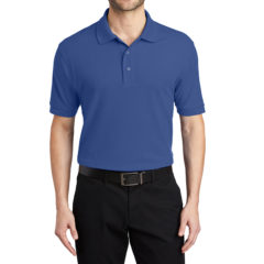 Port Authority® Silk Touch™ Polo - 1225-MediBlue-1-K500MediBlueModelFront3-1200W