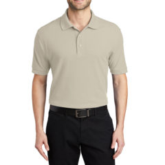 Port Authority® Silk Touch™ Polo - 1225-Stone-1-K500StoneModelFront3-1200W