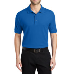 Port Authority® Silk Touch™ Polo - 1225-StrongBlue-1-K500StrongBlueModelFront3-1200W