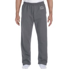 Gildan DryBlend® Open Bottom Sweatpants with Pocket - 12300-charcoal