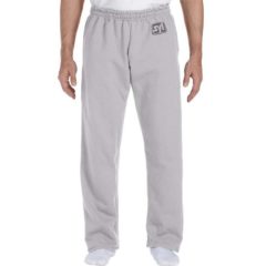 Gildan DryBlend® Open Bottom Sweatpants with Pocket - 12300-sport_grey