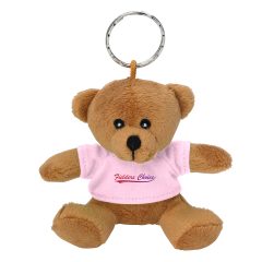 Mini Bear Key Chain - 1235_PNK_Colorbrite