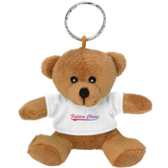 Mini Bear Key Chain - 1235_WHT_Colorbrite