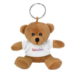 Mini Bear Key Chain - 1235_WHT_Colorbrite