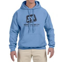 Gildan Ultra Blend Hooded Sweatshirts - Carolina Blue