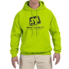 Gildan Ultra Blend Hooded Sweatshirts - Safety Green