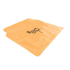 Disposable Rain Poncho - 1275 Orange Trans