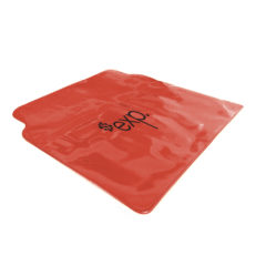 Disposable Rain Poncho - 1275Red Trans