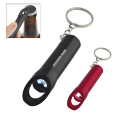 Aluminum LED Flashlight with Bottle Opener - 130_group
