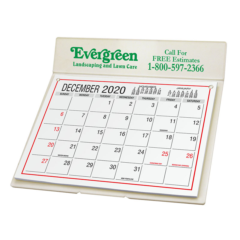 Desk Calendar with Mailing Envelope - 1580833195-0275-2021-main-pearl-white-copy
