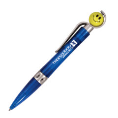 Spinner Pen - 16500-translucent-blue-with-smiley-face_1