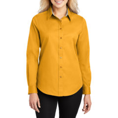 Port Authority® Easy Care Dress Shirt - 1694-AthlGold-1-L608AthlGoldModelFront2-1200W