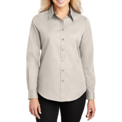 Port Authority® Easy Care Dress Shirt - 1694-LStnClsNv-1-L608LStnClsNvModelFront2-1200W