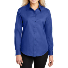 Port Authority® Easy Care Dress Shirt - 1694-RoyClsNvy-1-L608RoyClsNvyModelFront2-1200W