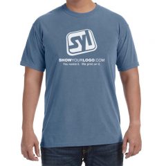 Comfort Colors Pigment Dyed Imprinted T-shirts - Blue Jean