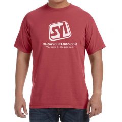 Comfort Colors Pigment Dyed Imprinted T-shirts - Crimson