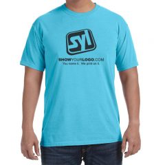 Comfort Colors Pigment Dyed Imprinted T-shirts - Lagoon Blue