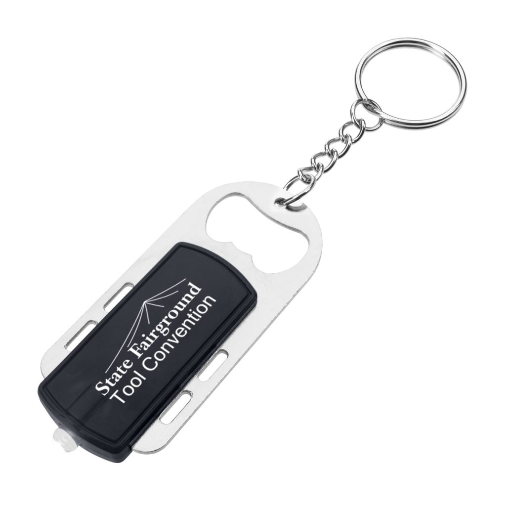 Bottle Opener Key Light - 172_BLK_Silkscreen