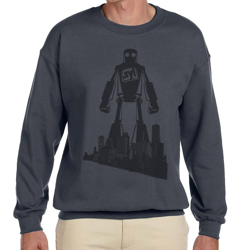 Gildan Heavy Blend Sweatshirts - Dark Heather