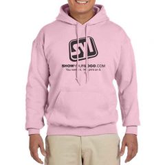 Gildan Heavyweight Hooded Sweatshirts - Light Pink