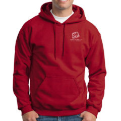 Gildan Heavyweight Hooded Sweatshirts - 18500_AntiqueCherryRed_A
