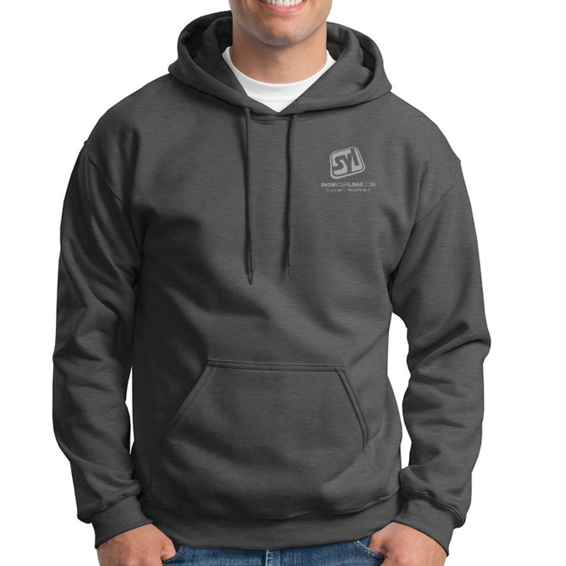 Gildan Heavy Blend™ Hooded Sweatshirt - 18500_DarkHeather_A