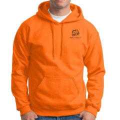 Gildan Heavyweight Hooded Sweatshirts - 18500_SafetyOrange_A