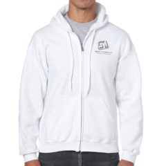 Gildan Heavy Blend™ Full Zip Hooded Sweatshirts – 8 oz - 18600-030-Alternate1_lrg