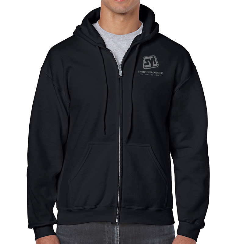 Gildan Heavy Blend™ Full Zip Hooded Sweatshirts – 8 oz - 18600-036-Alternate1_lrg