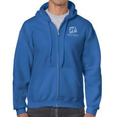 Gildan Heavy Blend™ Full Zip Hooded Sweatshirts – 8 oz - 18600-051-Alternate1_lrg