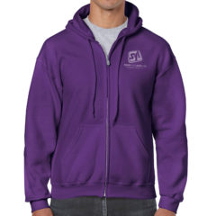 Gildan Heavy Blend™ Full Zip Hooded Sweatshirts – 8 oz - 18600-081-Alternate1_lrg