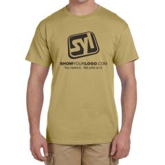 Gildan Ultra Cotton T-shirts - Tan