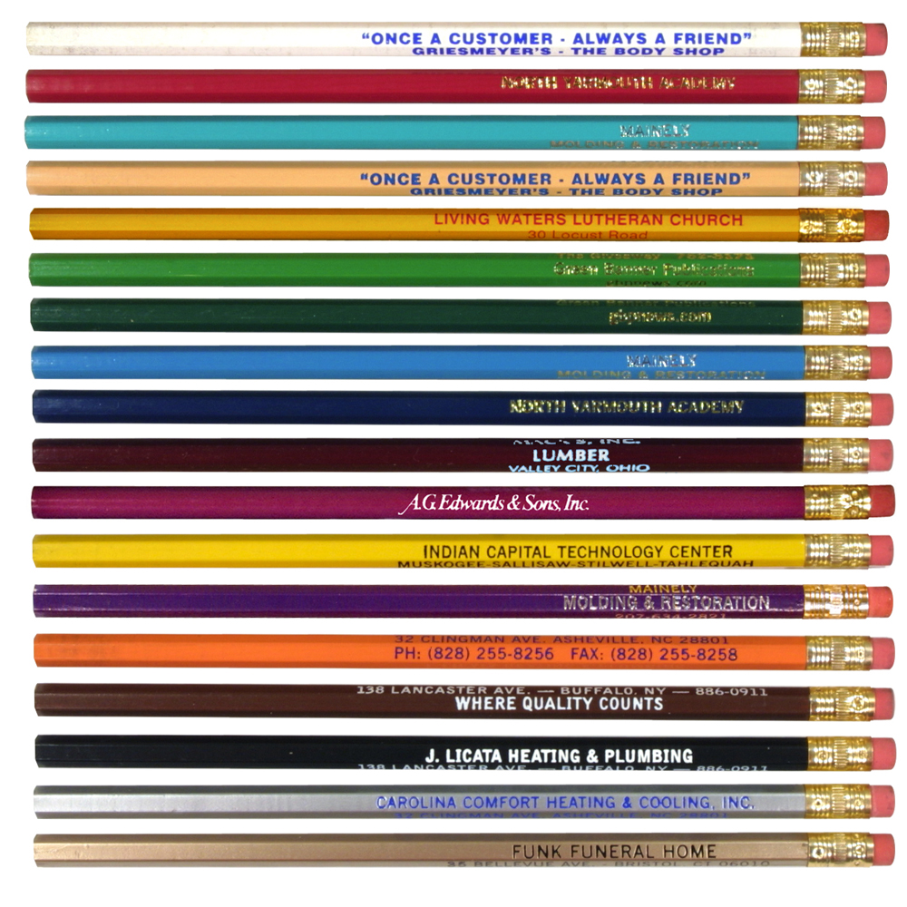 Hex Pioneer Pencil - 20350-orange